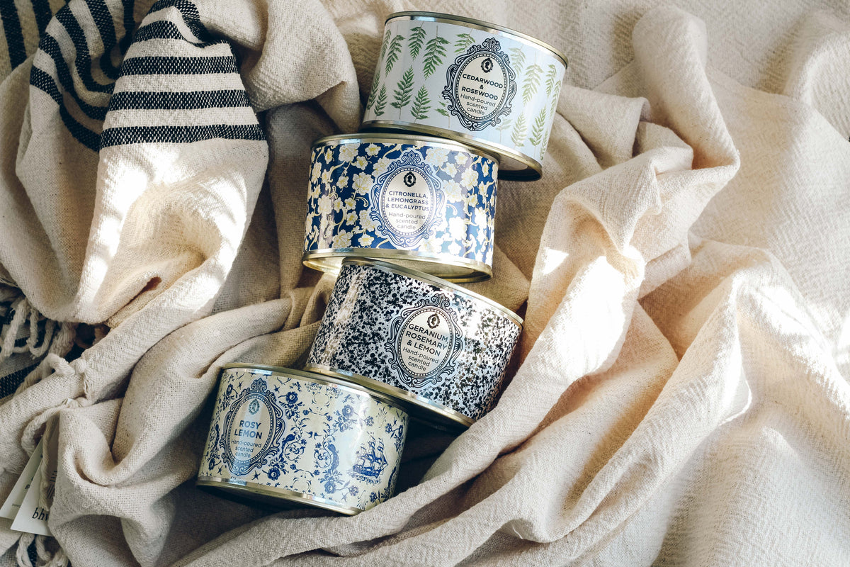 Candles Citronella + Lemongrass + Eucalyptus