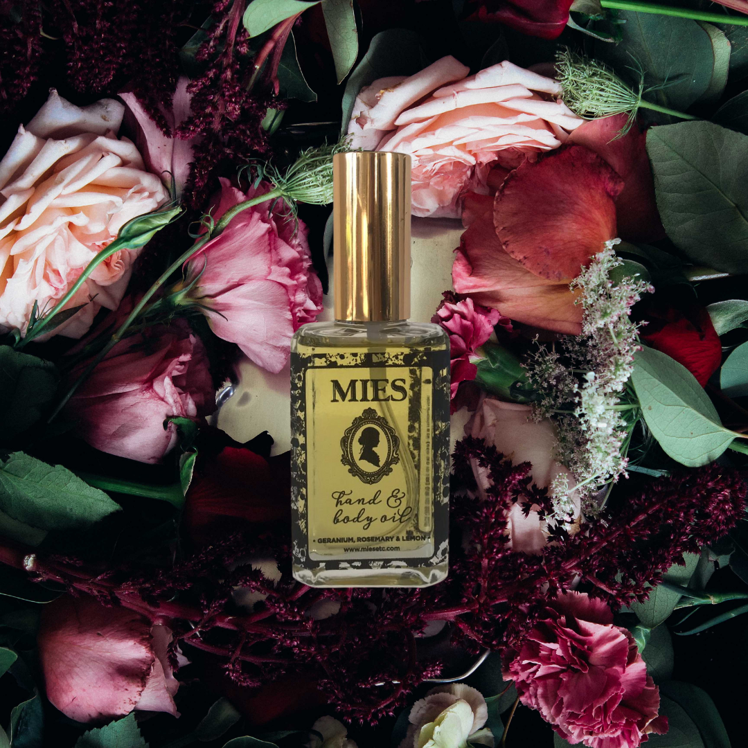 Hand & Body Oil - Geranium, Rosemary and Lemon