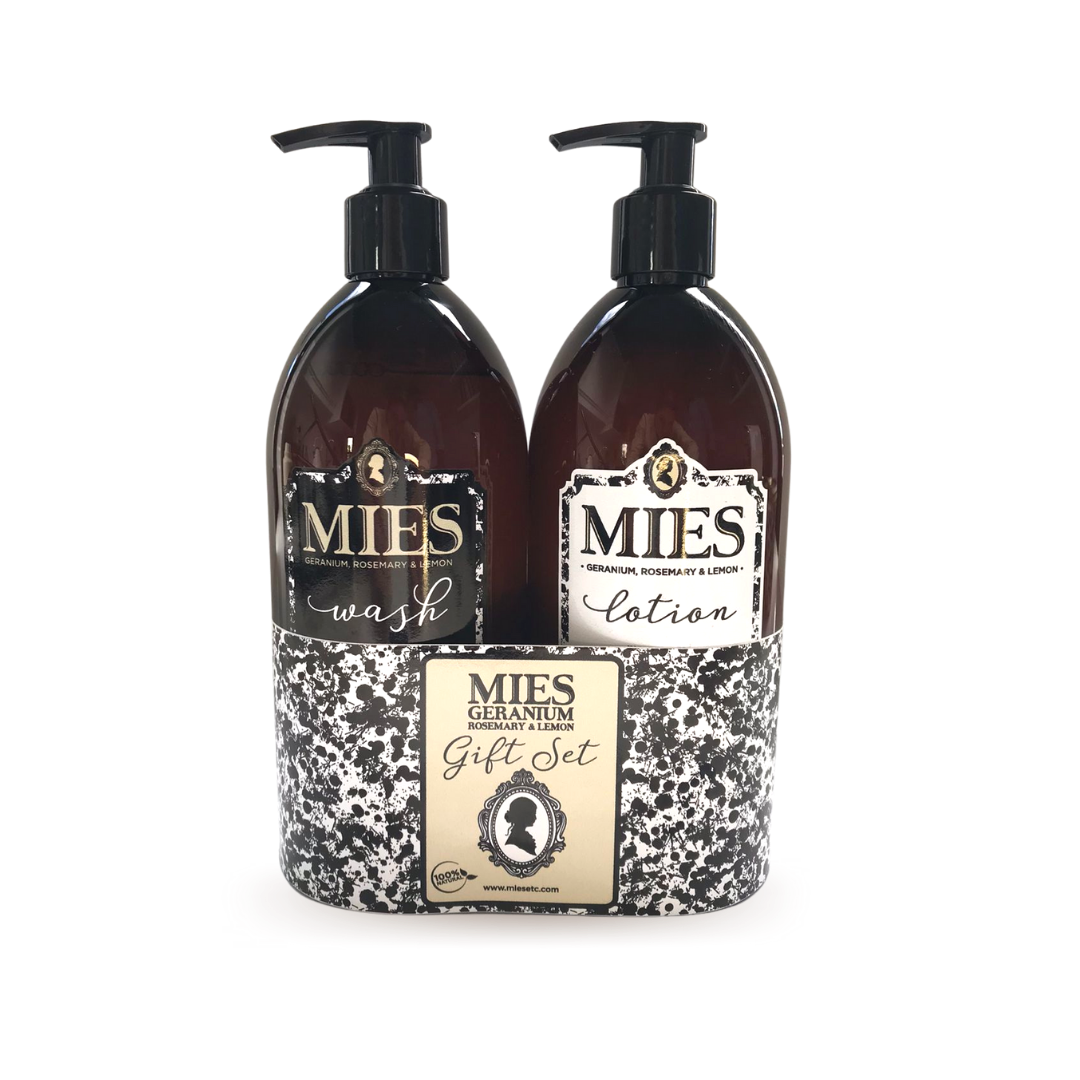 Hand & Body Wash + Lotion gift set