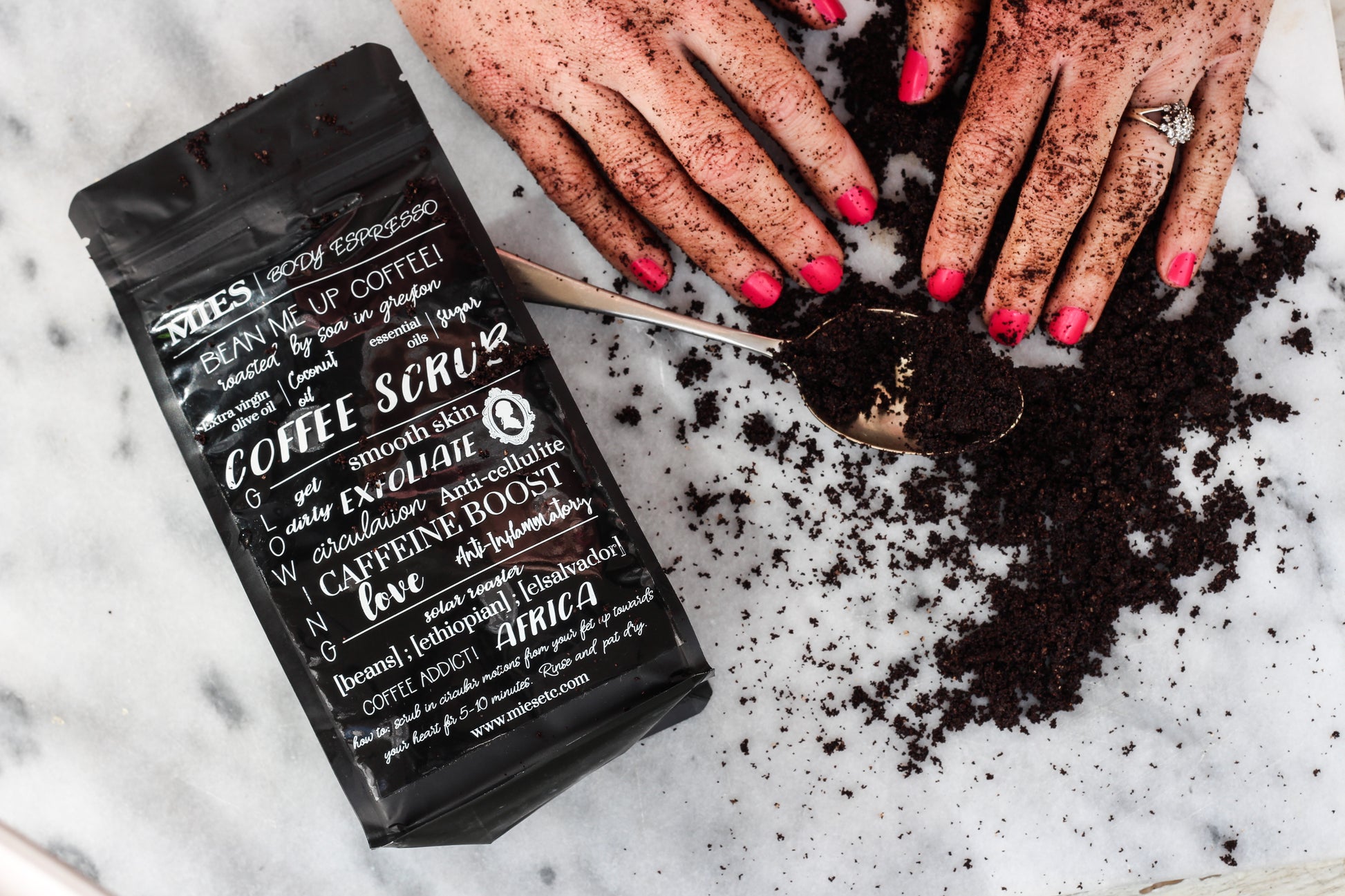 MIES Body Espresso Coffee Scrub