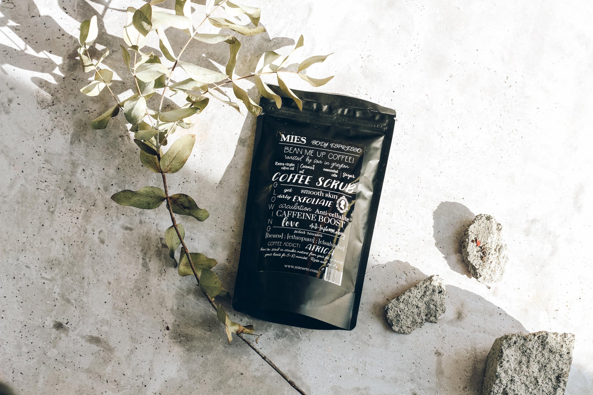 MIES Body Espresso Coffee Scrub